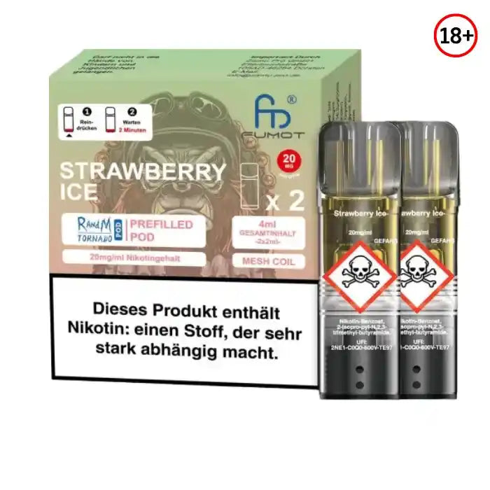 RandM Tornado by Fumot Strawberry Ice Pod Kaufen